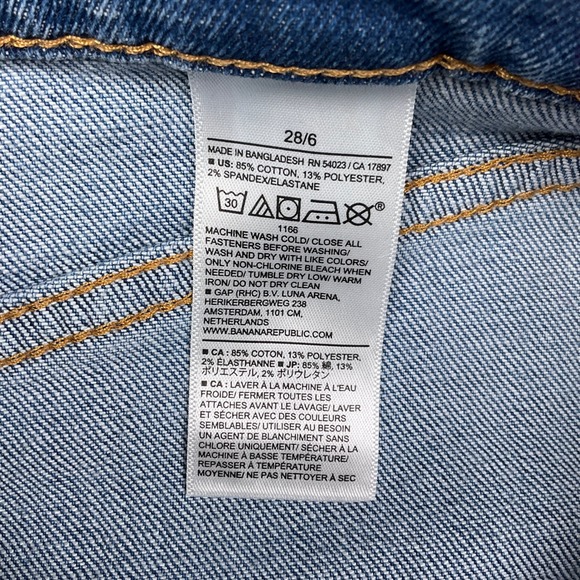 Banana Republic Skirt Womens 6/28 Blue Denim Maxi Button Modest Casual Preppy - Picture 4 of 10